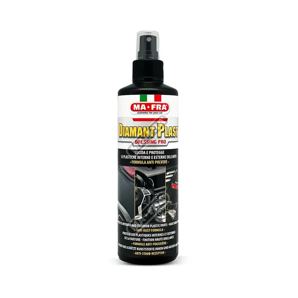 Mafra Diamant Plast Dressing Pro – 250ml | Dashboard Plastic & Rubber Polish