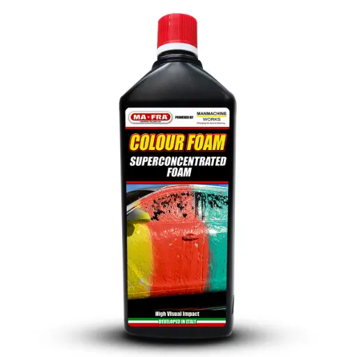 [DSATP1LMARFASHRED] Mafra Car Wash Colour Foam Shampoo 1L (Red)